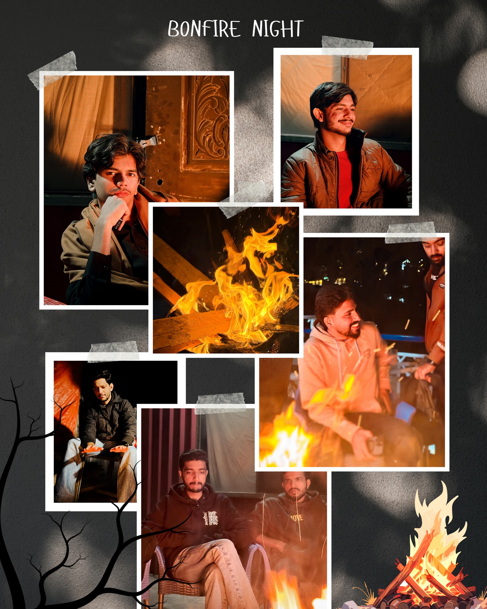 Evening Bonfire Night